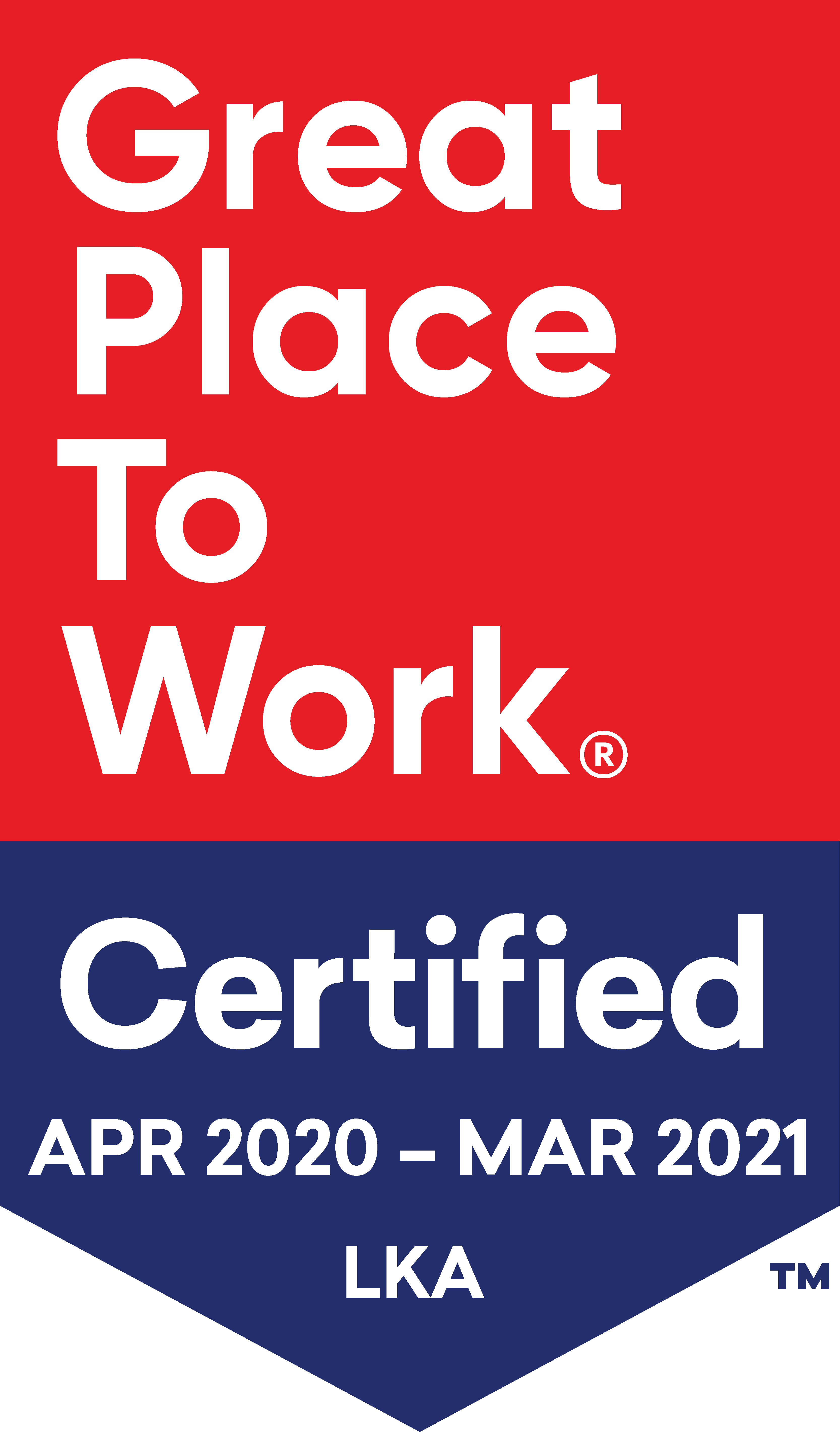 Great Place to Work® Certification